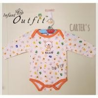 ราคา ชุดบอดี้สูทแขนยาว Carter's วัย0-3,3-6,6-9,9-12เดือน (118559287)