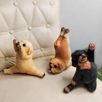 ราคา หมา ตุ๊กตาหมา หมาเรซิ่น แต่งบ้าน แต่งสวน มี3ท่า ปั๊ก ร็อตไวเลอร์ โกลเด้น แข็งแรงทนทาน เงางาม (25682617759)