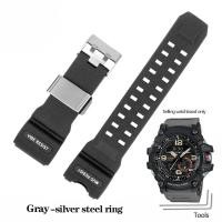 ราคา เรซิ่นสายนาฬิกาซิลิโคนสําหรับ Casio Big Mud King GWG-1000GB สีดําทอง G-SHOCK GWG-1000 Series สายยางเครื่องมือสร้อยข้อมือ OWI2 (56504041291)
