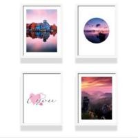 ราคา ชุดกรอบรูป LOVE (White) : กรอบรูป 16 นิ้ว สีขาว 4 ชิ้น (1567058910)