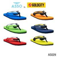 ราคา GOLDCITY รองเท้าแตะ แบบหนีบ UNISEX ใส่สบาย น้ำหนักเบา กันลื่น (37-45) รุ่น AS029 (23077257634)