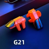 ราคา G21 แบบหนีบ กดได้ 4 ตำแหน่ง จอย PUBG จอยเกม จอยเกมส์ จอยเกมส์มือถือ จอยเกมส์ ฟีฟาย Joystick จอยสติ๊ก (12149667413)