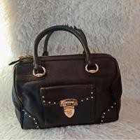 ราคา กระเป๋าหนังแท้ Daks London มือ2 สีน้ำตาลเข็ม ขนาด10นิ้ว ทรงถือ สวยมาก (8301012715)