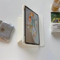 ราคา Book 360GenerationเคสiPadหมุนได้พร้อมช่องเสียบปากกาเข้ากันได้สําหรับiPad Pro 2022/2021/2020 11inch AIR3 10.5 iPad 10th 2022 10.9 9th 8th 7th 10.2 AIR5 4 10.9ครีมสีขาวCa (29086038517)