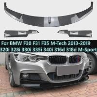 ราคา Car Front Bumper Splitter Lip Diffuser Spoiler For BMW F30 F31 F35 M-Tech 320i 328i 330i 335i 340i (27894033054)