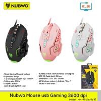 ราคา Nubwo NM-99 Gaming Mouse Silent on เมาส์เกมมิ่ง (42614533387)