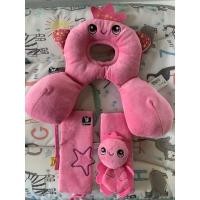 ราคา หมอนรองคอเด็ก 0-12m Benbat Travel Friends และปลอกผ้าหุ้มสายเข็มขัดนิรภัยคาร์ซีท หรือรถเข็น Seat Belt Pals Benbat (5894157203)
