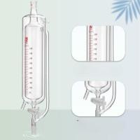 ราคา Teflon F4 ลูกสูบวาล์วปีกผีเสื้อ Clamp กรวยหยด 25/50/100/250/500ml แก้ว Double-Layer คงที่ความดันแยกช่องทาง (45555277196)