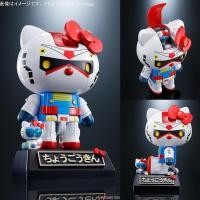 ราคา หุ่นเหล็ก คิตตี้ กันดั้ม CHO Chogokin Hello Kitty RX-78-2 Gundam Color ver. (25531393855)