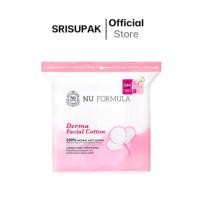 ราคา Nu Formula Derma Facial Cotton นู ฟอร์มูล่า เดอร์มา เฟเชี่ยล คอตตอน สำลีแผ่น เช็ดหน้า 200 แผ่น (27408657416)