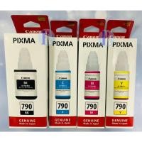 ราคา หมึกเติมอิงค์แทงค์ของแท้ CANON GI-790 BK / C / M / Y (BK135ML / C/M/Y 70ML) **พร้อมกล่อง** (9287187679)