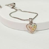 ราคา สร้อยข้อมือจี้ดอกไม้แห้งเรซิ่น กำไลข้อมือดอกไม้แห้ง (27417737194)