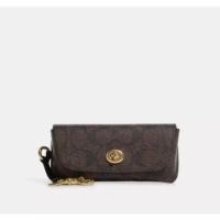 ราคา แท้!! 100% Coach sunglass case กล่องใส่แว่น กล่องแว่น ที่ใส่แว่น ลายซี Signature ใหม่ (24706130935)