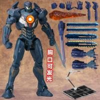 ราคา Pacific Rim 2 Revenge of the Wanderers เด็กชายเคลื่อนย้ายได้ส่องสว่างรูปของเล่นหุ่นยนต์ Mecha Model (23290569241)
