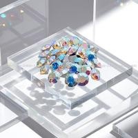 ราคา Preciosa เช็ก AB V-Cut Round Stone (25633830278)