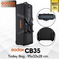 ราคา Godox Bag CB35 Trolley Bag For Studio Set ,Tripod, Light Stand, Accessories กระเป๋าล้อลาก กระเป๋าชุดไฟ กระเป๋าขาไฟ (40068943984)