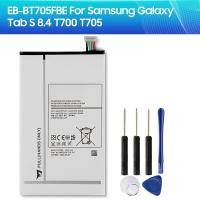 ราคา แบตเตอรี่ แท้ แท็บเล็ต EB-BT705FBE EB-BT705FBCสำหรับ Samsung Galaxy Tab S 8.4 T700 T705 ความจุแบต 4900mAh+ชุดไขควงถอดฟรี (28151963083)