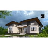 ราคา W-42 แบบบ้านสำเร็จรูป แบบบ้านชั้นเดียว สไตล์โมเดิร์น (27704104821)