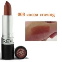 ราคา Revlon008 Cocoa Craving ลิปสติกเรฟลอน เบอร์ 008 (1229646012)