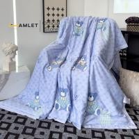 ราคา ผ้าห่มไหมพรมผ้าห่อตัวเย็นและหรูหรา (26977676719)