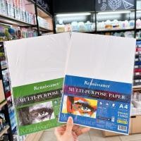 ราคา กระดาษร้อยปอนด์ เรเนซอง A4 แพ็ค 10แผ่น RNS-A410S (19386321317)