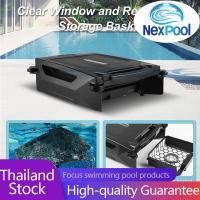 ราคา Solar Pool Cleaning Robot Electric Pool Skimmer หุ่นยนต์ทำความสะอาดสระว่ายน้ำอัจฉริยะ เครื่องดูดสระว่ายน้ำ กันน้ำ (26868295932)