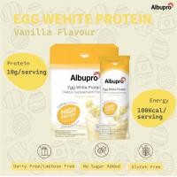 ราคา รสวานิลลา อัลบูโปร อาหารเสริม โปรตีนจากไข่ขาว กล่อง 12 ซอง (18183005205)