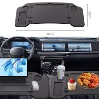 ราคา ถาดอเนกประสงค์ในรถยนต์ ถาดถาดอาหารแบบพกพาโต๊ะพับแล็ปท็อปโต๊ะการกินถาดพวงมาลัยสำหรับการเดินทางระยะไกลที่ทำงานตั้งแคมป์ (28489189318)