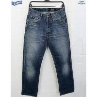 ราคา GAS JEANS แท้ เอว29 กางเกงยีนส์ขายาวคลาสสิกสปอต (4218215575)