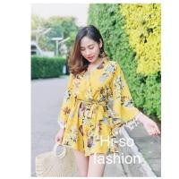 ราคา จั้มสูทแต่งพู่แขนกิโมโน ส่งฟรีจ้า รีบกันหน่อยน้า (879458142)