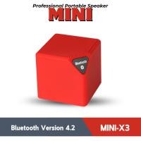 ราคา พกพาความมันส์ไปได้ทุกที่ ลำโพง MINI-X3 เสียงแน่น เบสแน่นทุกจังหวะ ขนาดกะทัดรัด พกง่าย ฟังเพลงได้ทุกสถานการณ์ (42975652641)