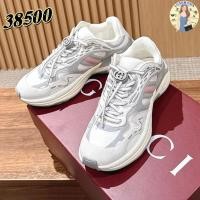 ราคา ใหม่เอี่ยม ของแท้ มีใบเสร็จรับเงิน GUCCI สีเทา รองเท้าผ้าใบ WOMEN'S GUCCI 2.0 SNEAKER รับประกันสองปี (51652840959)