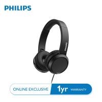 ราคา หูฟังแบบครอบหู Philips TAH4105BK/00 On-ear headphone with Mic 32 mm Drivers รับประกันสินค้า 1 ปี (22253772705)