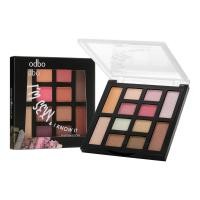 ราคา อายแชโดว์ 12 เฉดสี ที่มีทั้งเนื้อแมท กลิตเตอร์และชิมเมอร์ โอดีบีโอ ODBO I' M SEXY & I KNOW IT EYESHADOW OD288 (7280330505)