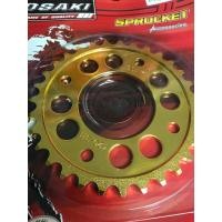 ราคา OSAKI (420) สเตอร์หลัง ทอง ทองเจาะ WAVE110i (2008-2015),WAVE125,WAVE100S,X,Z (2005),WAVE125i (2005-2015),MSX ได้มาตรฐาน (28484232876)