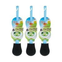 ราคา โพลี-ไบรท์ แปรงขัดโถสุขภัณฑ์ สีดำ x 3 ชิ้น (40761160815)