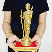 ราคา รูปหล่อพระสีวลีเดินดงมหาลาภ หลวงปู่โต๊ะ วัดประดู่ฉิมพลี (สูง25ซม.)เนื้อทองเหลืองลงผิวขัดเงาใหม่ บูชาเสริมโชคลาภ (9695673712)