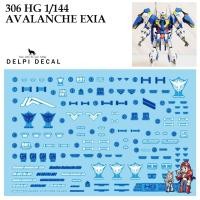 ราคา ดีคอลน้ำ [DELPI] 306 HG AVALANCHE EXIA 1/144 Water Decal 306N 306H (16888737757)