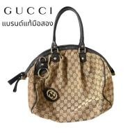 ราคา กระเป๋าสะพายไหล่ Gucci มือสอง ✅แบรนด์แท้ 100% จัดส่งฟรี (24960448017)