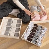 ราคา 【COD】24 ช่อง กล่องเก็บถุงเท้ากางเกงใน กล่องเก็บชุดชั้นใน กางเกงใน จัดระเบีย กล่องเก็บถุงเท้า กล่องผ้า กล่องใส่ชุดชั้นใน (40322426831)