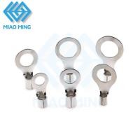 ราคา 50 ชิ้นคุณภาพสูง Non-insulated แหวน Terminal สายไฟ Crimp Naked Connector MIAO MING (49605902435)