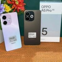 ราคา OPPO A5 Pro 5G Ram8GB/Rom256GB จอ 6.67"LCD 120Hz HD+ กล้องหลัก 50MP Battery 5800mAh ชาร์จไว 45W เครื่อง ศูนย์ ประกัน 1ปี (43901504501)