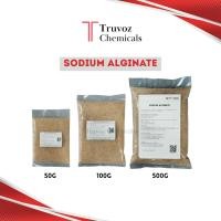 ราคา โซเดียม Alginate อาหารทะเล Sodium Gel Industrial / Technical Grade Natural Thickener & Stabilizer – 50g / 100g / 500g (44505182627)