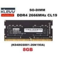ราคา KLEVV RAM DDR4 SO-DIMM 8GB X 1 BUS2666 KD48GS81-26N190A ของใหม่ รับประกัน 5ปี by SYNNEX (15268887364)
