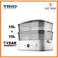 ราคา Trio 20L / ELBA 20L เครื่องนึ่งอาหารไฟฟ้า 2 ชั้น TFS18 TFS-18 Pengukus Makan Stim Makan Pau (28292251636)