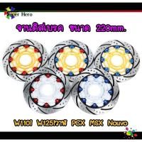 ราคา จานดิสเวฟ110i จานหน้าแต่งw110i จานสร้าง สำหรับ w110i/w125iวาฬ/pcx/msx/nouvo ขนาด220 มิล (8981987312)