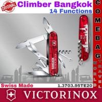 ราคา มีดพับVictorinox Climber Bangkok Swiss Army Knife รุ่นพิเศษ"Place-to-be Bangkok" ผลิตเพียง456 ชิ้น 14 ฟังก์ชั่นการใช้งาน (42961089839)