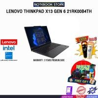 ราคา LENOVO THINKPAD X13 GEN 6 21RK00B4TH /Ultra 5 225U/ประกัน 3 Years Premium Care (42461129619)