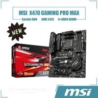 ราคา [ใหม่] MSI X470 GAMING PRO MAX เมนบอร์ด 4DDR4 DIMM AMD X470 ซ็อกเก็ต AM4 เดสก์ท็อปเมนบอร์ด (41214956506)