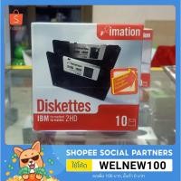 ราคา แผ่น Floppy disk diskette 1.44mb 3.5นิ้ว กล่องพลาสติก Imation 10 แผ่น/กล่อง (3664980844)
